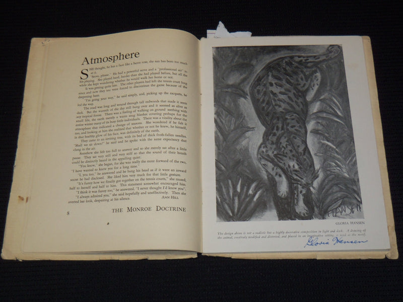 1934 THE MONROE DOCTRINE PUBLISHED BY JAMES MONROE HIGH SCHOOL - J 7914