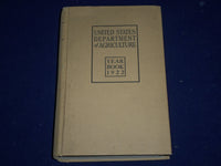 1922 UNITED STATES DEPT OF AGRICULTURE YEARBOOK - MAPS + INFO + PHOTOS - KD 2144