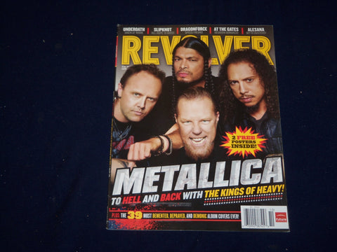 2008 OCTOBER REVOLVER MAGAZINE - METALLICA - SP 9955