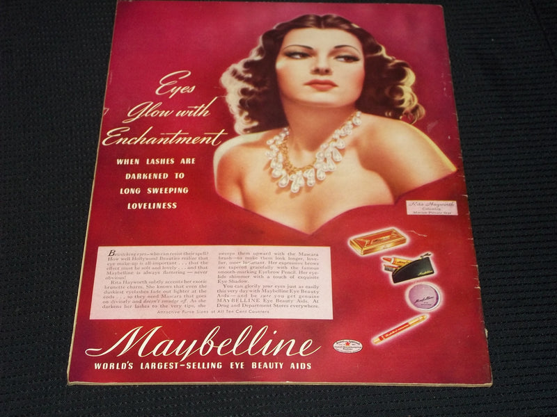 1941 WINTER SCREEN ALBUM MAGAZINE - DEANNA DURBIN FRONT COVER - E 16507