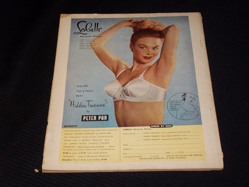 1950 AUGUST MOVIE STARS PARADE MAGAZINE - JANE POWELL FRONT COVER - E 1822