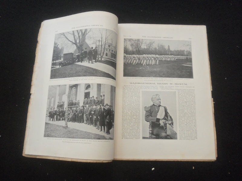 1894 MAY 5 THE ILLUSTRATED AMERICAN MAGAZINE - SONS OF THE REVOLUTION - SP 5190U