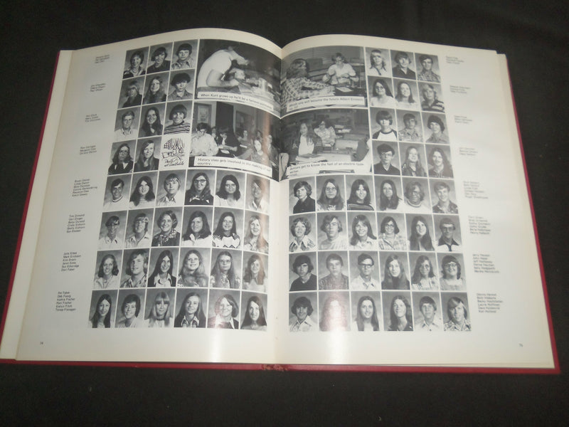 1976 ATODNEM MENDOTA HIGH SCHOOL YEARBOOK - MENDOTA, ILLINOIS - YB 2531