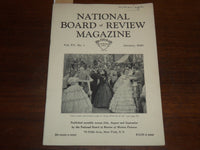 1940 JANUARY NATIONAL BOARD OF REVIEW MAGAZINE - CLARK GABLE & LEIGH - K 1147