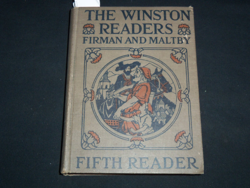 1924 THE WINSTON READERS FIFTH READER - FIRMAN AND MALTBY VOLUME - KD 4814K