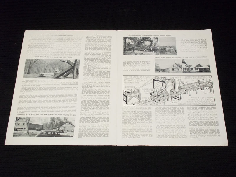 1937-1951 BELSAW MACHINERY CO. BULLETIN LOT OF 9 ISSUES - KANSAS CITY - O 2593B