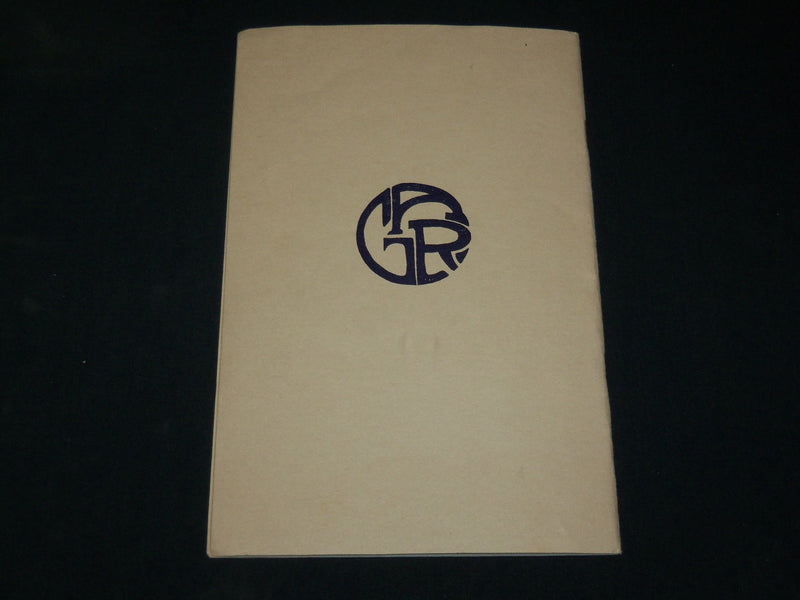 1926 SEPTEMBER G-A-R ENCAMPMENT PROGRAM - DES MOINES - AMERICAN FLAG - J 6089