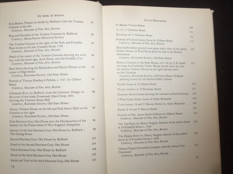 1961 THE BOOK OF BOSTON THE FEDERAL PERIOD HARDCOVER BOOK-MARJORIE ROSS- KD 9229