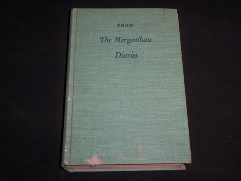 1959 FROM THE MORGENTHAU DIARIES HARDCOVER BOOK BY JOHN MORTON BLUM - KD 6996