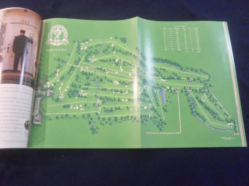1993 AUG 12-15 75TH PGA CHAMPIONSHIP PROGRAM - INVERNESS CLUB-TOLEDO OH- B 4179P