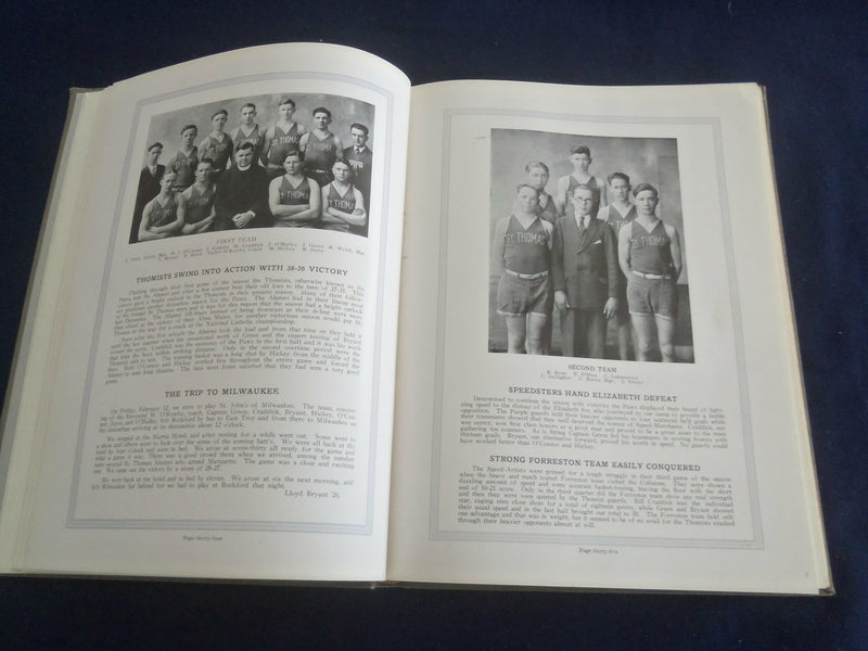 1926 THE THOMIST ST. THOMAS HIGH SCHOOL YEARBOOK - ROCKFORD, ILLINOIS - YB 2625