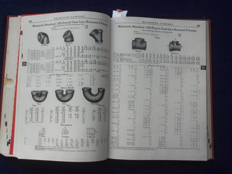 1947 WALWORTH HARDCOVER CATALOG 47 - VALVES-FITTINGS-PIPE WRENCHES - R 98L