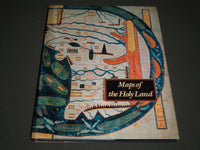 1986 MAPS OF THE HOLD LAND BY KENNETH NEBENZAHL BOOK - GREAT PHOTOS - I 912
