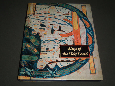 1986 MAPS OF THE HOLD LAND BY KENNETH NEBENZAHL BOOK - GREAT PHOTOS - I 912