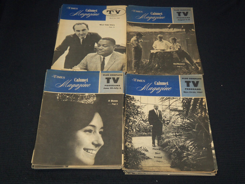 1960'S TIMES CALUMET MAGAZINES LOT OF 42 ISSUES - NICE COVERS - O 2995K