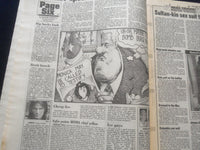 1999 JAN 8 NEW YORK POST NEWSPAPER - POSSIBLE IMPEACHMENT OF CLINTON - NP 6078