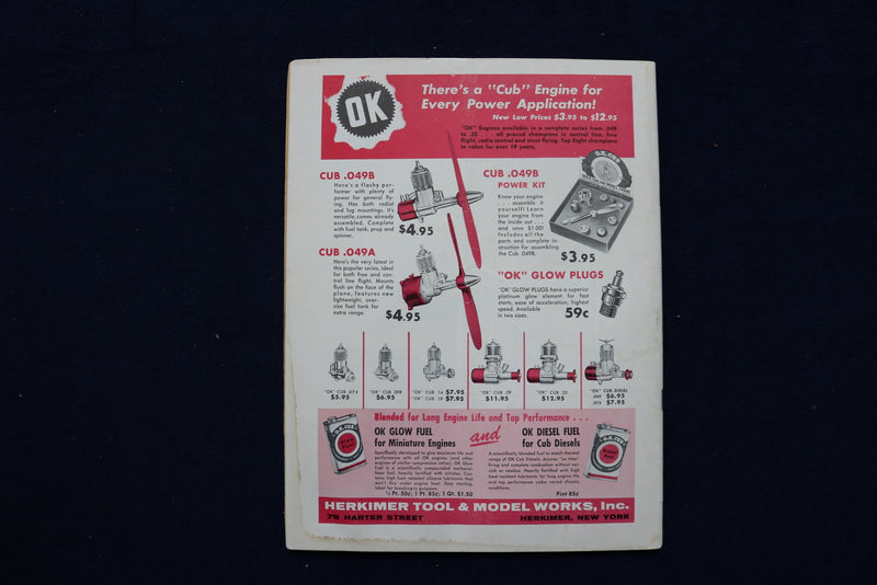 1957 JULY AMERICAN MODELER MAGAZINE - LOCKHEED AIRCRAFT COVER - E 11441