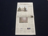 2021 FEB 14 NEW YORK TIMES - TRIAL TAKES TURN ON TRUMP'S WORDS AS RIOTERS STRUCK