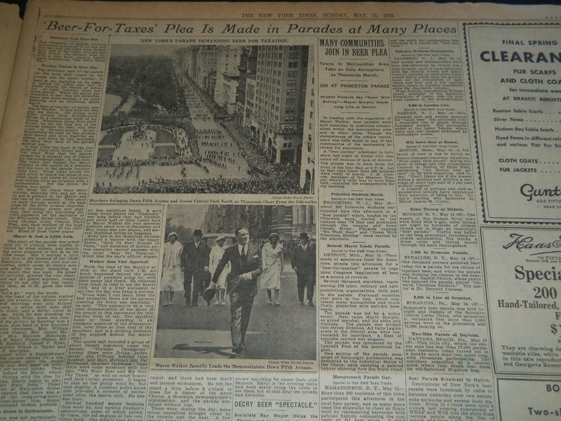 1932 MAY 15 NEW YORK TIMES - CONDON KNOWS MAN HE PAID 50,000 IN CASE - NT 7435