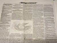 1878 APRIL ILLUSTRATED HOME GUEST NEWSPAPER - GEORGE BANCROFT GRIFFITH - K 61