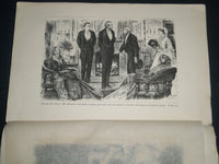 1875 THREE FEATHERS A NOVEL BOOK BY WILLIAM BLACK - NICE ILLUSTRATIONS - J 4347