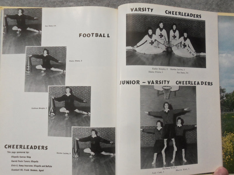 1960 THE PIRATE LOG ILLIOPOLIS HIGH SCHOOL YEARBOOK - ILLIOPOLIS, IL - YB 3349