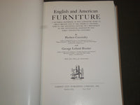 1929 ENGLISH AND AMERICAN FURNITURE BY HERBERT CESCINSKY - NICE PHOTOS - KD 80T