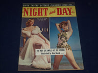 1955 SEPTEMBER NIGHT AND DAY MAGAZINE - ANITA EKBERG & ELAINE DEMING - J 1521