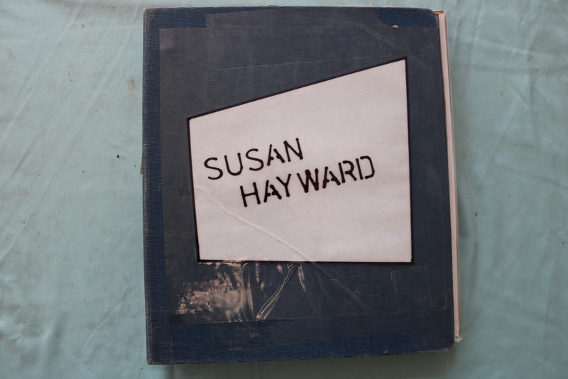 SUSAN HAYWARD SCRAPBOOK - E 26487