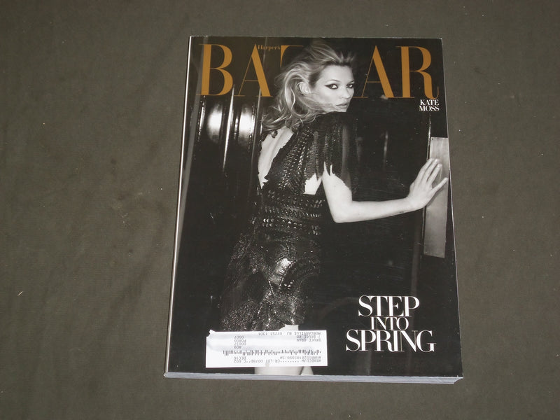 2010 MARCH HARPER'S BAZAAR MAGAZINE - KATE MOSS COVER - B 3638