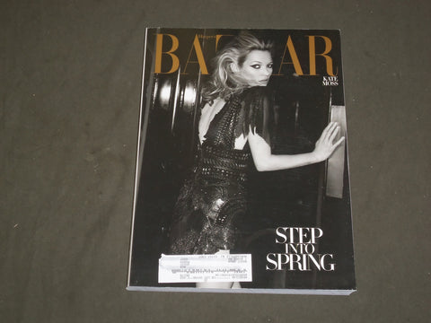 2010 MARCH HARPER'S BAZAAR MAGAZINE - KATE MOSS COVER - B 3638