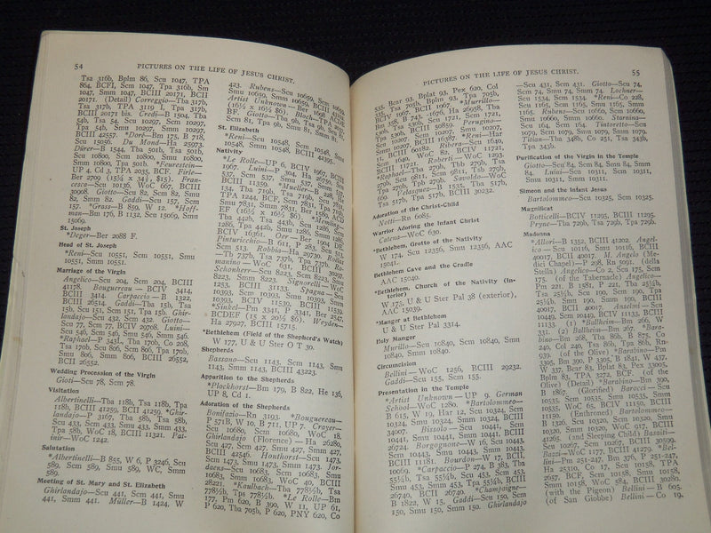 1905 A COMPLETE HANDBOOK OF RELIGIOUS PICTURES MANUAL - J 7983