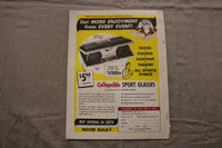 1957 JULY TRAVEL MAGAZINE - MANMOUTH MONTANA COVER - B 454P