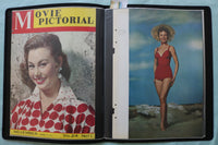 MOVIE STAR SCRAPBOOK - MITZI GAYNOR - LANA TURNER - #45