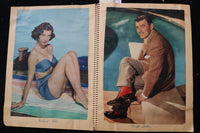 1950'S MOVIE STARS SCRAPBOOK LOADED -MARILYN MONROE-M. LANZA-A. GARDNER- E 24883