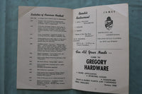 1956 SEP 29 DENISON UNIVERSITY VS. MT. UNION COLLEGE FOOTBALL PROGRAM - K 3316