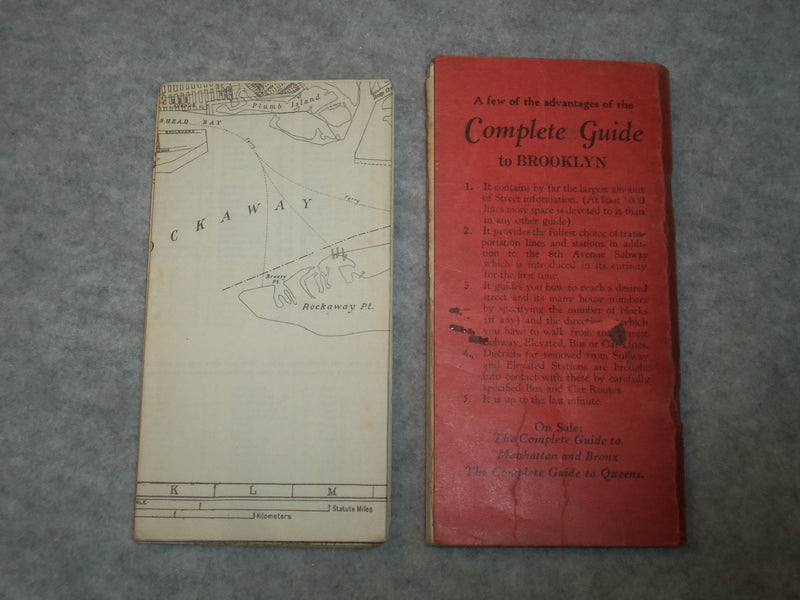 1931 COMPLETE GUIDE TO BROOKLYN - J 6322