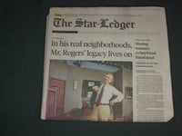 2019 NOVEMBER 24 THE STAR-LEDGER NEWSPAPER-MR. ROGERS LEGACY LIVES IN PITTSBURGH