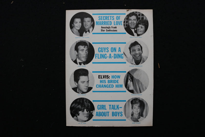 1967 MOVIE SCREEN YEARBOOK MAGAZINE - ELIZABETH TAYLOR COVER - E 24277