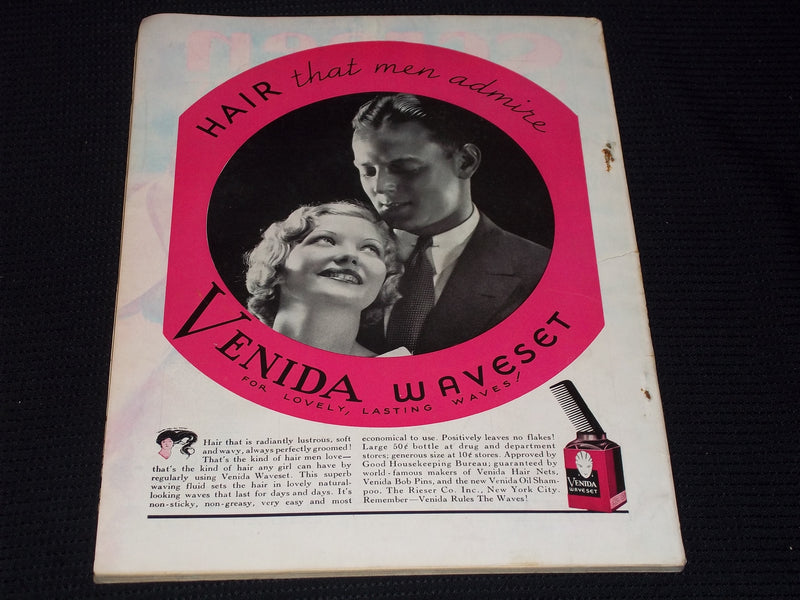 1934 MARCH SCREEN ROMANCES MAGAZINE - MARLENE DIETRICH COVER - E 16584