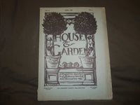 1902 APRIL THE HOUSE & GARDEN MAGAZINE - GREAT PHOTOS & ADS - ST 758