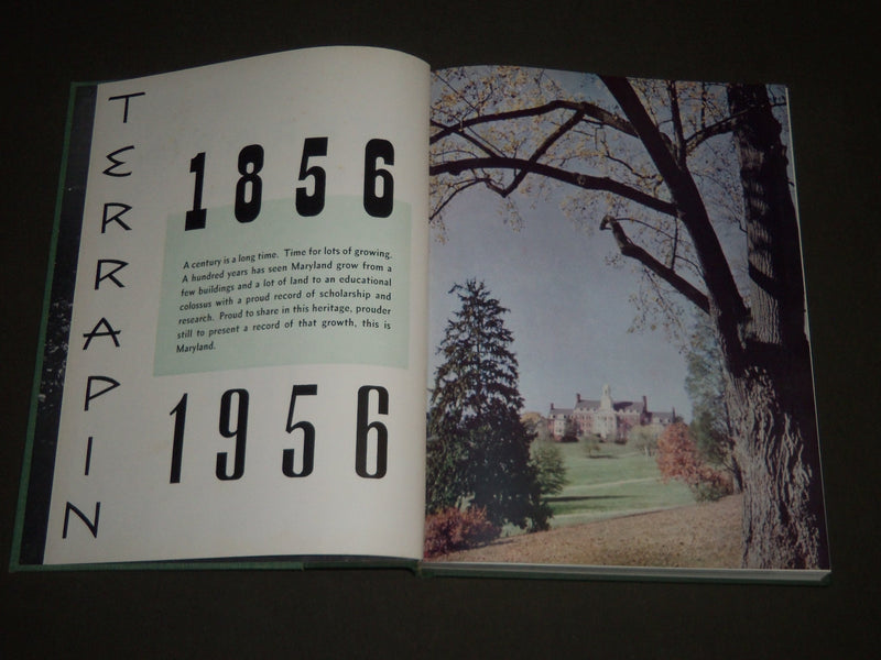 1956 TERRAPIN UNIVERSITY OF MARYLAND COLLEGE YEARBOOK - GREAT PHOTOS - YB 1170