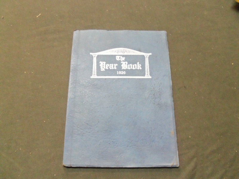 1926 HASBROUCK HEIGHTS HIGH SCHOOL YEARBOOK - SILVER BLUE EDITION NJ - YB 620