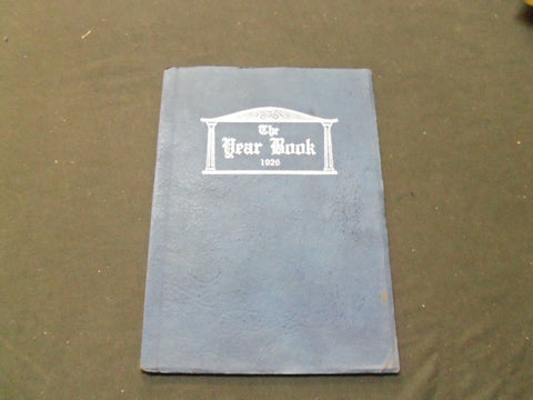 1926 HASBROUCK HEIGHTS HIGH SCHOOL YEARBOOK - SILVER BLUE EDITION NJ - YB 620