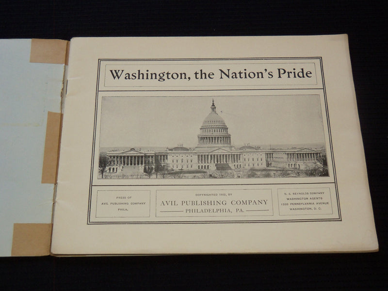 1902 WASHINGTON THE NATION'S PRIDE VIEW BOOK - GREAT PHOTOS - J 7321