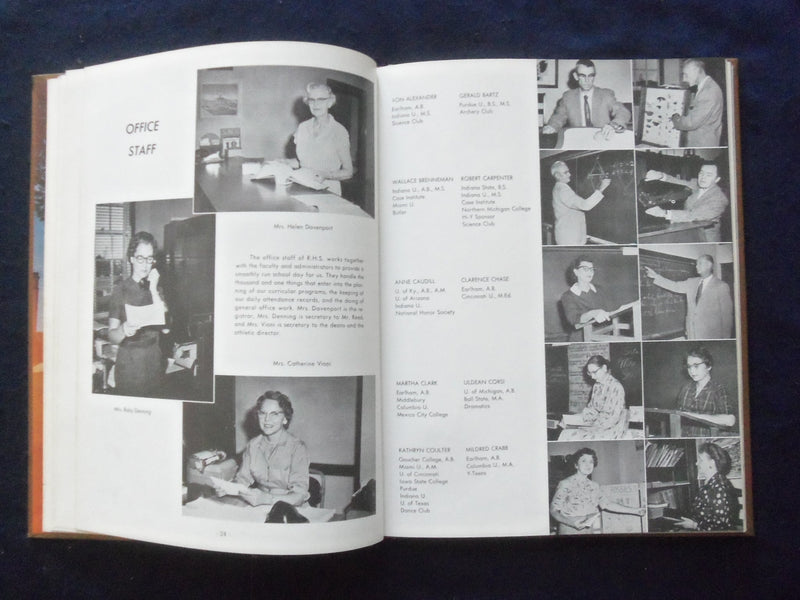 1960 PIERIAN RICHMOND HIGH SCHOOL YEARBOOK - RICHMOND, INDIANA - YB 1926P