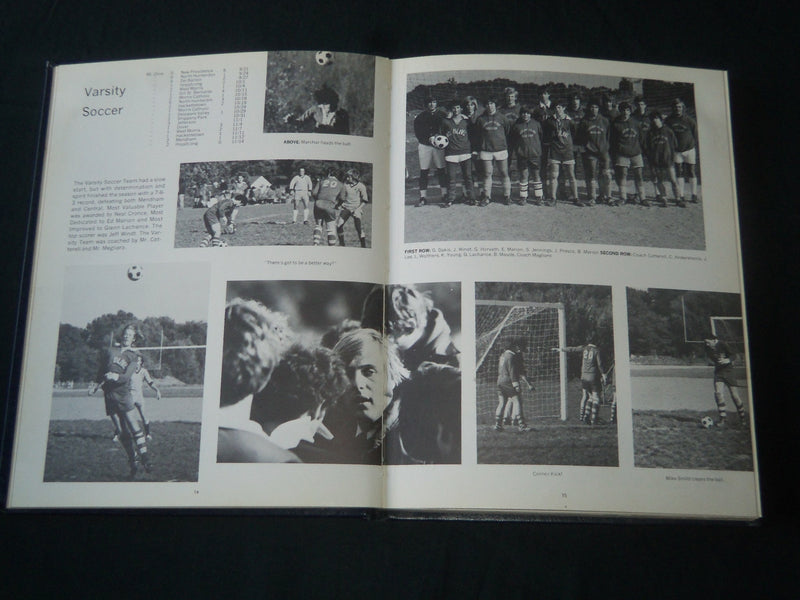 1975 MEMINISSE WEST MORRIS MOUNT OLIVE HIGH SCHOOL YEARBOOK - YB 1654