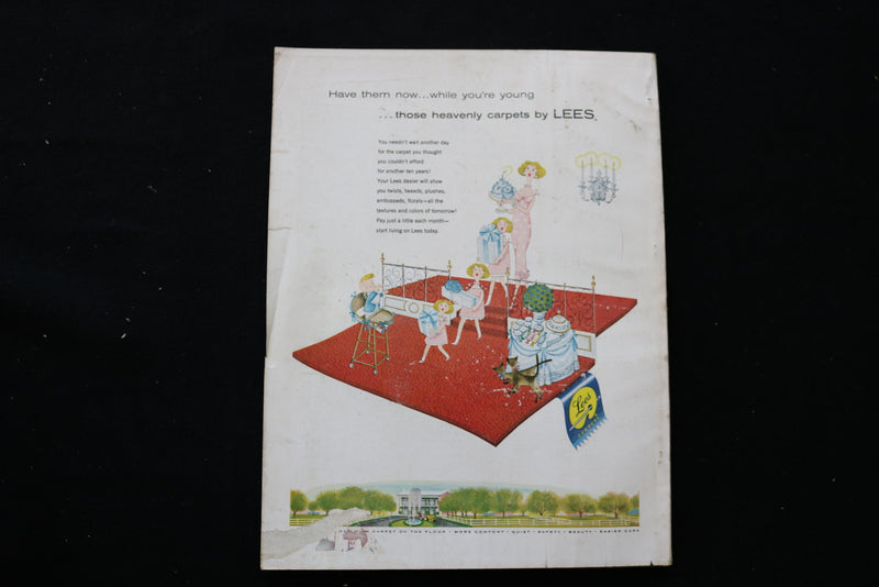 1957 APRIL HOUSE BEAUTIFUL MAGAZINE - GUIDE TO SPENDING MONEY COVER - E 10453