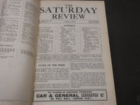 1931 SATURDAY REVIEW 2 BOUND VOLUMES - COMPLETE YR- PUBLISHED IN LONDON - R 1109