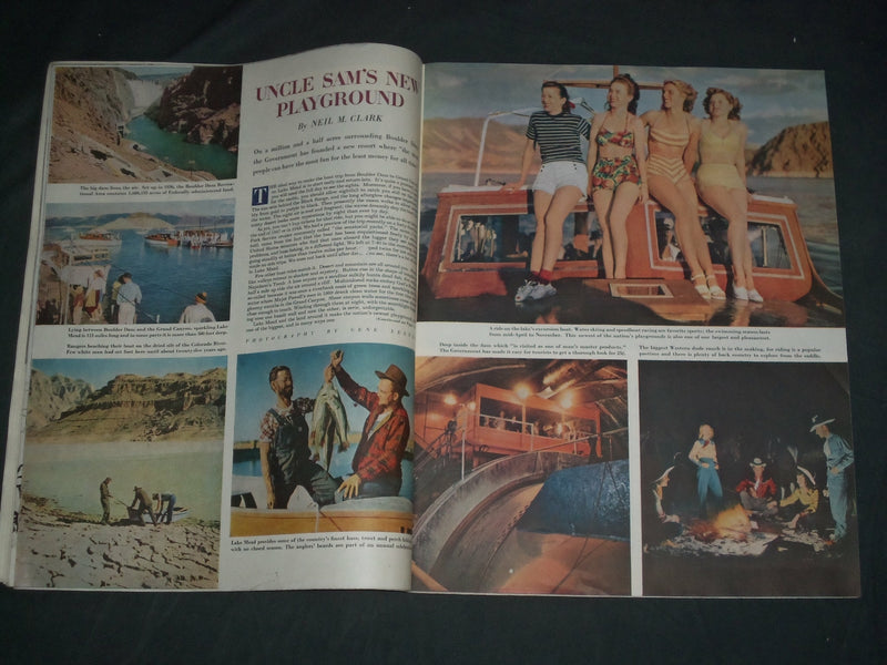 1947 JULY 19 THE SATURDAY EVENING POST MAGAZINE - ILLUSTRATED COVER - SP 2477P